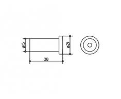 Keuco 14916010000 Plan Handtuchhaken chrom