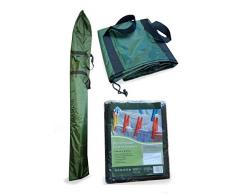 Schutzhaube Schutzhülle Wetterschutzhaube Wäschespinne Sonnenschirm Oxford Gewebe grün reißfest windfest regenfest