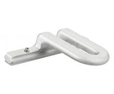 TRIXIE Aluminium Boxen Einsatz für Vorhängeschloss, 5 × 8 × 2 cm, Silber