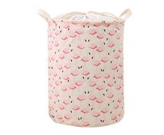 Dooxi Stoff Aufbewahrungskorb Aufbewahrungsbox Waschekorb Aufbewahrungskiste Aufbewahrungstasche Aufbewahrung Korb Kinderzimmer Spielzeug Kleider