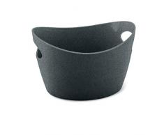 Koziol Utensilo Bottichelli XXS, Bottich, Korb, Organizer, Aufbewahrung, Thermoplastischer Kunststoff, Organic Deep Grey, 270 ml, 5734673