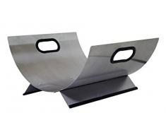 Schindler + Hofmann 21.00.209.2 Holzkorb, Edelstahl, 51cm