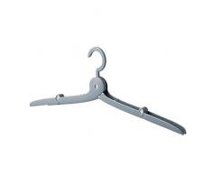 zhaoyangeng Multifunktionale Und Langlebige Tragbare Faltbare Reise-Kleiderbügel Kunststoff rutschfest Winddicht Wäscheständer Für Kinder Und Erwachsene 5 Stück @ Sky_Blue_M_United_States