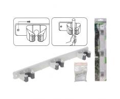 Gerätehalter 3er Halter Geräteleiste Besenhalter Werkzeughalter