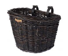 Vorderrrad-Korb Basil Darcy L Rattan 35x3628cm,schwarz Lenkerbefest. (1 Stück)
