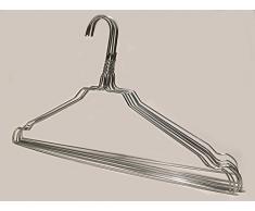 100 x Metallkleiderbügel RSR-Hangers® Drahtbügel Drahtkleiderbügel verzinkt Stärke 3,0 mm Kleiderbügel