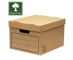 Bankers Box 00154 Aufbewahrungsbox, 10 Stück, braun