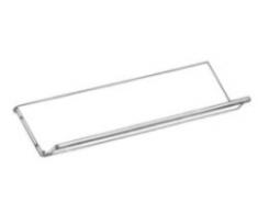 1 Stück Tegometall Zeitschriftenablage L 125 T 30 cm juraweiss Tego 15307624