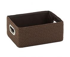 Kela Rimossa Korb, PP-Kunststoff, braun, 31Â cm x 23Â cm x 14Â cm