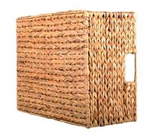 Adam Schmidt Regalkorb Anton aus Wasserhyazinthe - Schrankkorb (40x30x18cm)