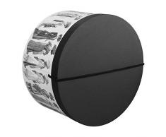 McBurn Hutbox Hutschachtel Hutkarton Nostalgie 39 cm Damen - Accessoires Frühling-Sommer Herbst-Winter - One Size weiß