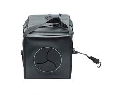 xiegons0 Auto Trash Kann, Auslaufsicher Auto Müll Kann Zusammenklappbar Auto Trash Behälter mit Deckel Mehrzweck Trash Mülleimer Für Car-Black Show, c