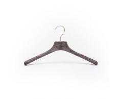 Mainetti – Blusen- und Hemdenbügel Sartoriale NST, solider Unterteilbügel, leicht und platzsparend, 10 Stück