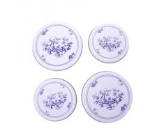 Axentia 220170 Herdabdeckplatten-Set 4-er Zwiebelmuster