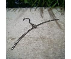 ZACK 50660 SWING Kleiderbügel, Edelstahl matt