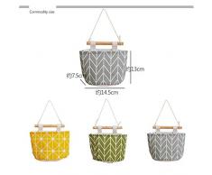 jingyuu 1 Stück Grau Einzelne Tasche Wand Hängender Organizer Hängeorganizer Hängeaufbewahrung Aufbewahrungstasche für Kinderzimmer, Tür,Schlafzimmer 14.5 * 13 * 7.5cm