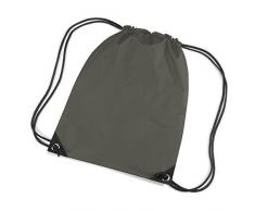 ShirtInStyle Sportbeutel, Gymnastikbeutel, Gymsac, Schuhbeutel mit Kordel viele Farbe olive