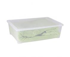 Jelenia Plast Klarsichtbox Stapelbox Ordnungskiste Aufbewahrungbox Allzweckbox Spielzeugkiste