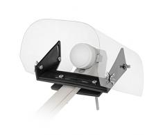 LNB Wetterschutzhaube durchsichtige Kappe von HB-DIGITAL - schützt den LNB vor Wettereinflüssen wie Regen, Schnee, EIS, Hagel und Sonne (UV Schutz) Regenschutz Cap