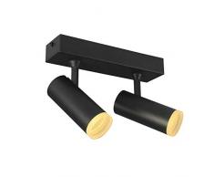 KOUPA 14W LED Doppelkopf-Wandhalterung, winkelverstellbare Deckenleuchte, Bildakzentleuchten, für Hintergrundwand, Kunstwerk, Schmuckvitrine, 3000K