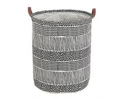 Dooxi Multifunktionale Faltbarer Schmutzige Kleidung Wäschekorb Household Rund Wäschebox Wasserdicht Kinder Spielzeug Organizer Aufbewahrungsbeutel mit Henkel