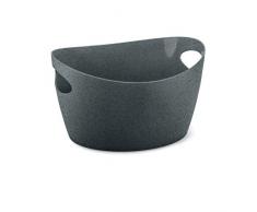 Koziol Utensilo Bottichelli S, Bottich, Korb, Organizer, Aufbewahrung, Thermoplastischer Kunststoff, Organic Deep Grey, 1.5 L, 5731673