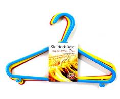 6 Stück Kinder Kleiderbügel 29cm | Kinderbügel | Kinder Kleiderhaken