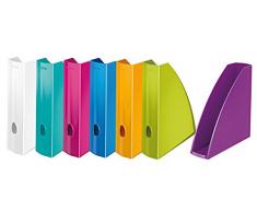 7 Farben Leitz Wow Zeitschriftensammler sortiert metallic (7 Farben)