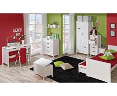 Bettzeugtruhe Spielzeugtruhe TOMI, Massivholz Kiefer