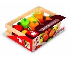 Janod J05610 Obstkiste 12 Teile