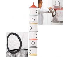 IKEA PS FANGST Hängeaufbewahrung mit 6 Fächern in bunt