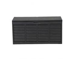 Plast team 12001226 Kissenbox 118 x 45,2 x 57,7 cm schwarz