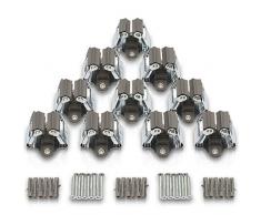 griseo Wandhalter Set für Gartengeräte - 10 Werkzeughalter als praktische Wandhalterung - Gerätehalter Set - Stielhalter und Halterung für Besen, Rechen, Spaten und co - Halter für Gartenwerkzeug