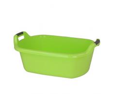 Curver Wäschewanne 55L 75x50x33cm lime Wäscheschüssel Wäschekorb Waschwanne Waschküche Schmutzwäsche