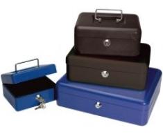 Q-Connect KF02625 Geldkassette 30,48 cm blau