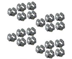 ONVAYA 20x Gerätehalter Klemmfix Besenhalter aus stabilem Federstahl inkl. Arbeitshandschuhe