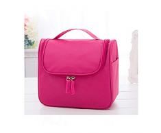 Kosmetiktasche Aufbewahrungstasche tragbare dreidimensionaler Waschbeutel weibliche Reise bunten Make-up Tasche Wasch Kosmetik hängt Aufbewahrungstasche wasserdicht bewegliche Handtasche ( Color : 4 )