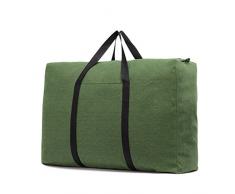 IBLUELOVER Aufbewahrungstasche Groß Spielzeugtasche Oxford Belastbare Betttasche mit Reißverschluss Aufbewahrungsbeutel Hausumzüge Kleideraufbewahrung Unterbett Tragetasche für Bettwäsche Kissen