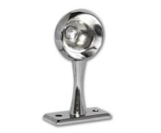 Verchromte Kleiderleiste Endstück für - 25 mm (2 Stück)