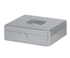 Maul Geldkassette 4, Silber, Herausnehmbarer Hartgeldeinsatz, 300 x 90 x 245 mm, 5611495, 1 Stück