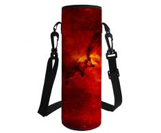 Hugs Idea Flaschenhülle aus Neopren, isoliert, mit Schulterriemen L Galaxy8