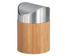Zeller 25281 Tischabfalleimer, Bamboo/ø 12 x 17
