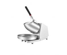 ZGYQGOO Kommerzielle Ice Crusher Eismaschine Sand Eismaschine Schneekegelmaschine Ice Shaver Machine 380 Watt Doppelmesser Design