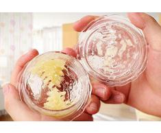 huertuer Ginger Grinder Press Schäler Crusher Knoblauch Presse Küche Werkzeug _ transparent Farbe