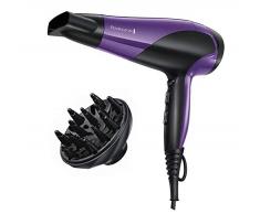 Remington Ionen-Haartrockner D3190 (2200 Watt, Ionenpflege-schonendes Styling, inkl. 2 Aufsätze, 3 Heiz- & 2 separate Gebläsestufen + Abkühlstufe, Keramik-Ionen-Ring für gleichmäßige Wärmeverteilung)
