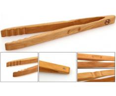 Zetzsche Grillzange – Küchenzange 30 cm lang aus Buchen Holz, Made in Germany