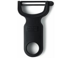 KUHN RIKON 22052 Küchenhelfer Zuberhör Schäler Swiss Peeler Sparschäler schwarz