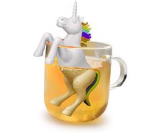 Cutie Einhorn Tee-Ei | Lustiges Silikon Teesieb als Geschenk