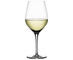 Spiegelau & Nachtmann, 4-teiliges Weißweinglas-Set, Kristallglas, 360 ml, Authentis, 4400183