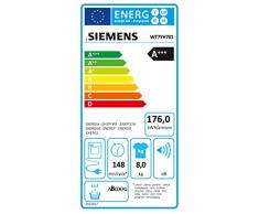 Siemens WT7YH701 Home Connect iQ800 Wärmepumpentrockner / A+++ / 8kg / Selbstreinigungs-Automatik / autoDry-Technologie / weiß